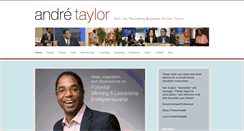 Desktop Screenshot of andretaylor.com